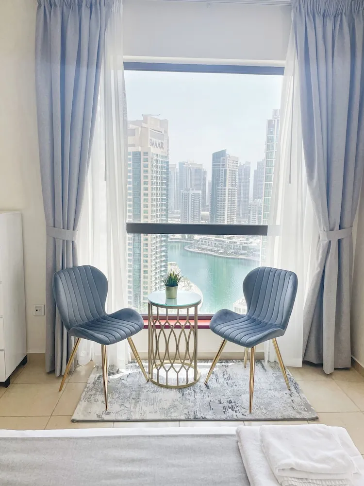 Deluxe Apart Daire, 1 Yatak Odası, Balkon, Marina Manzaralı