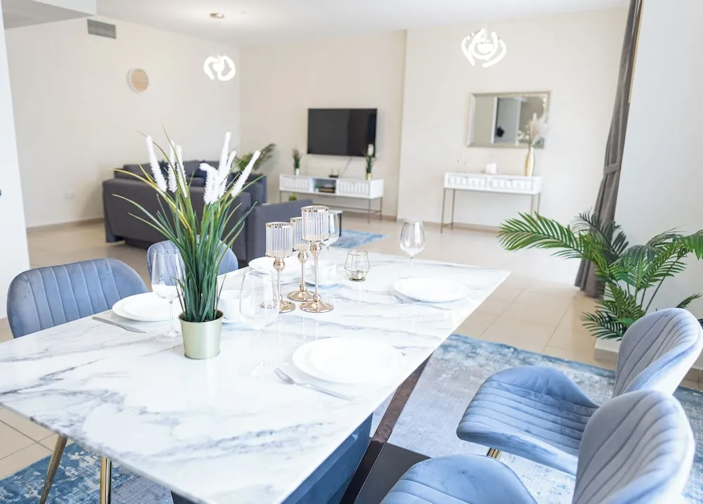 Deluxe Apart Daire, 1 Yatak Odası, Balkon, Marina Manzaralı