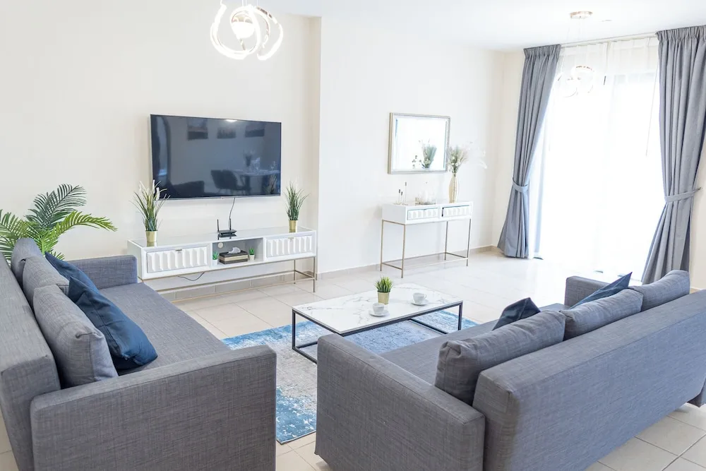 Deluxe Apart Daire, 1 Yatak Odası, Balkon, Marina Manzaralı