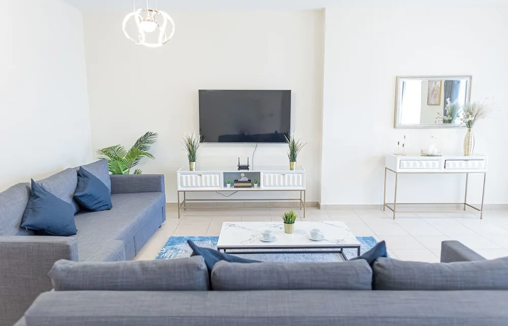 Deluxe Apart Daire, 1 Yatak Odası, Balkon, Marina Manzaralı