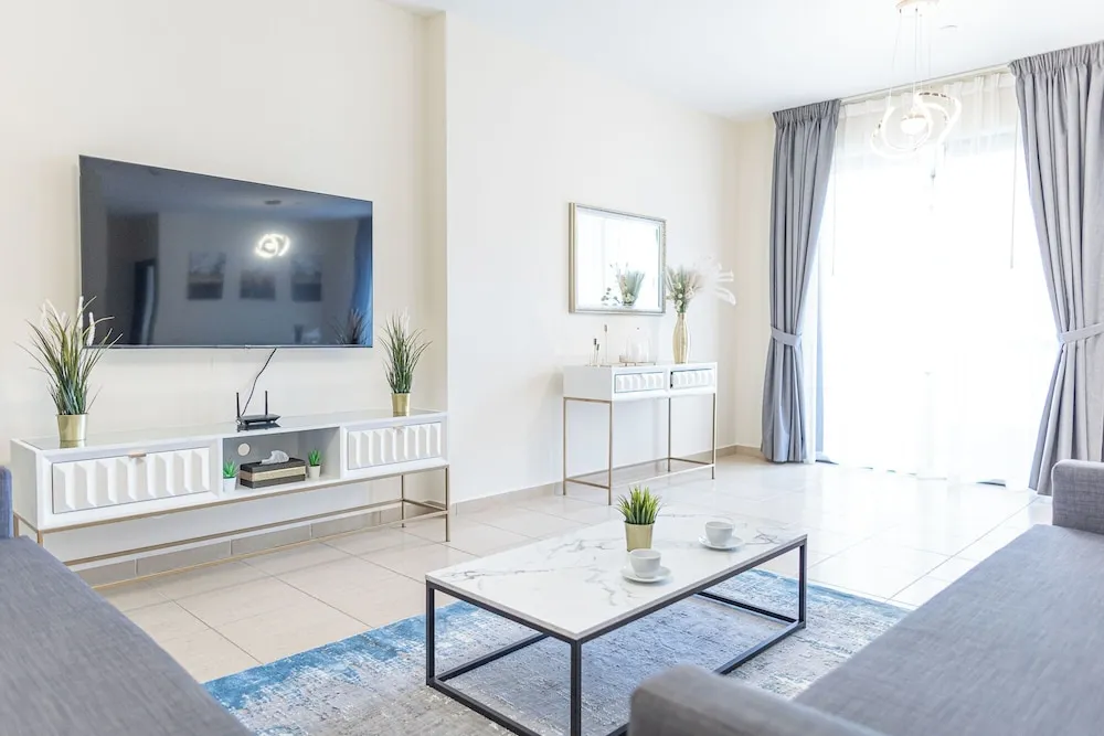 Deluxe Apart Daire, 1 Yatak Odası, Balkon, Marina Manzaralı