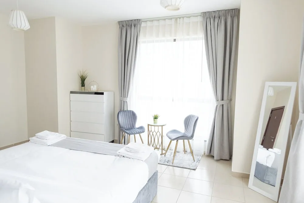 Deluxe Apart Daire, 1 Yatak Odası, Balkon, Marina Manzaralı