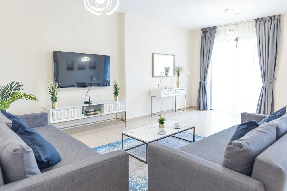 Deluxe Apart Daire, 1 Yatak Odası, Balkon, Marina Manzaralı