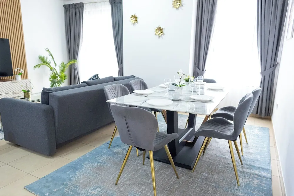 Deluxe Apart Daire, 1 Yatak Odası, Balkon, Marina Manzaralı