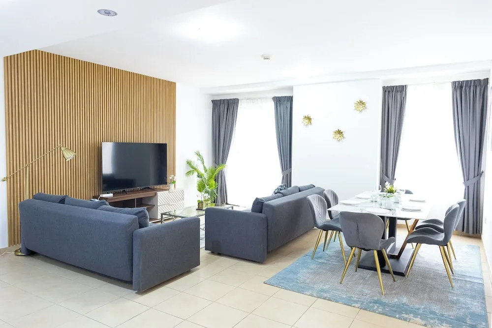 Deluxe Apart Daire, 1 Yatak Odası, Balkon, Marina Manzaralı