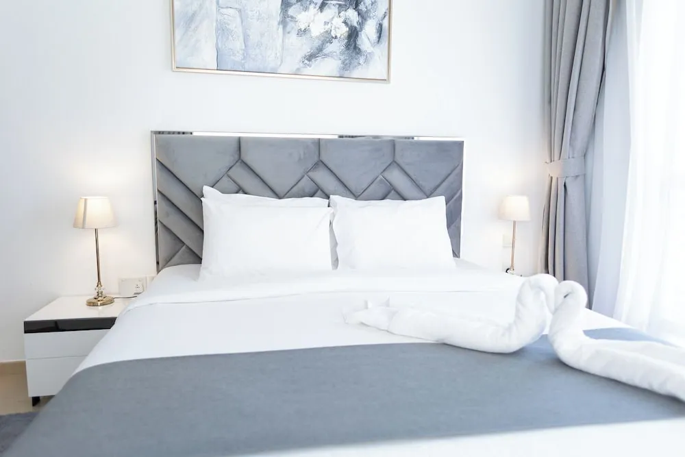Deluxe Apart Daire, 1 Yatak Odası, Balkon, Marina Manzaralı