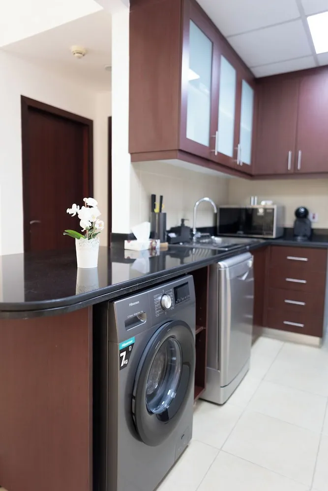 Deluxe Apart Daire, 1 Yatak Odası, Balkon, Marina Manzaralı