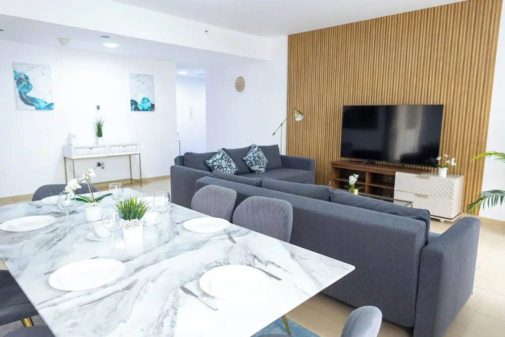 Deluxe Apart Daire, 1 Yatak Odası, Balkon, Marina Manzaralı