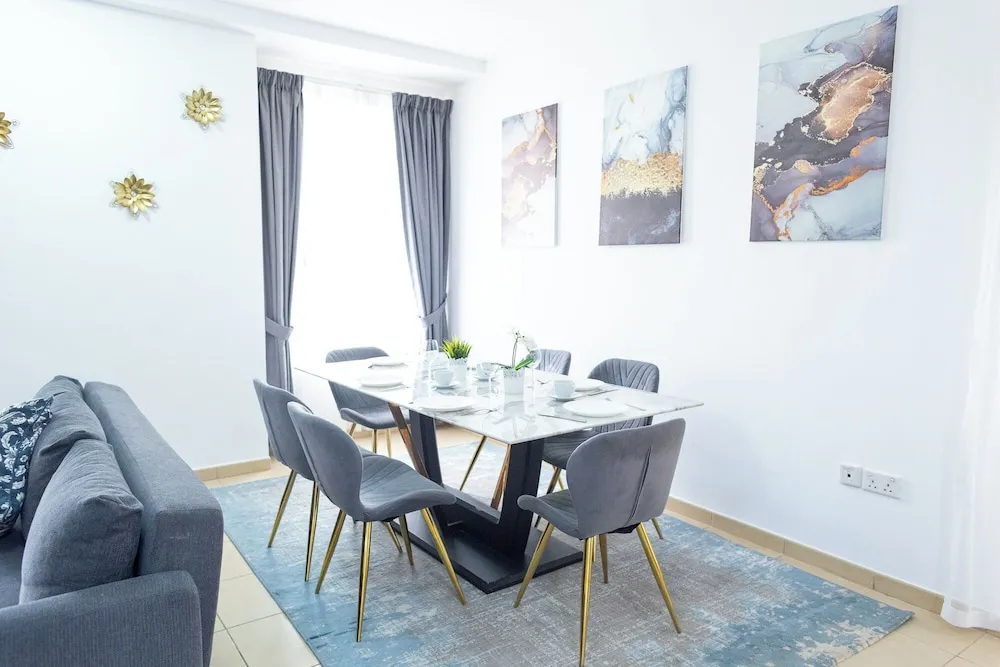Deluxe Apart Daire, 1 Yatak Odası, Balkon, Marina Manzaralı