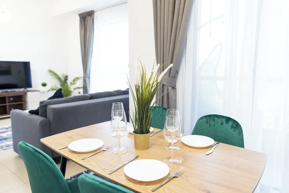 Deluxe Apart Daire, 1 Yatak Odası, Balkon, Marina Manzaralı