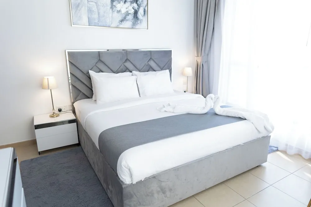 Deluxe Apart Daire, 1 Yatak Odası, Balkon, Marina Manzaralı