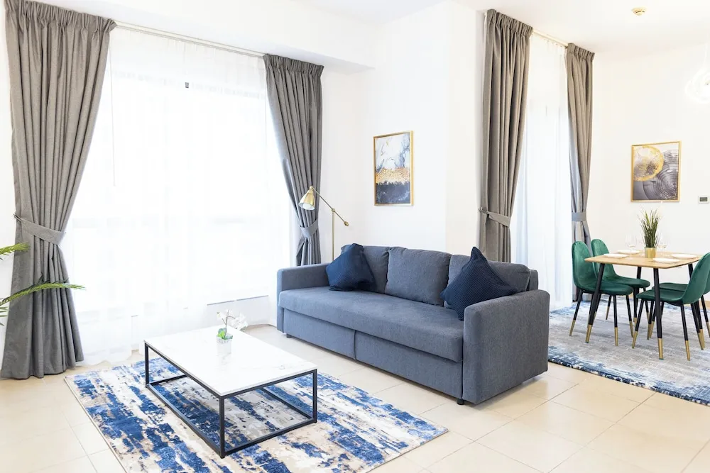 Deluxe Apart Daire, 1 Yatak Odası, Balkon, Marina Manzaralı