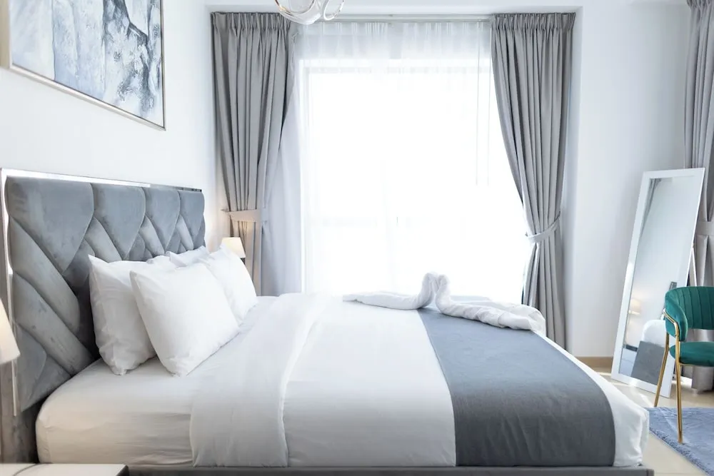 Deluxe Apart Daire, 1 Yatak Odası, Balkon, Marina Manzaralı