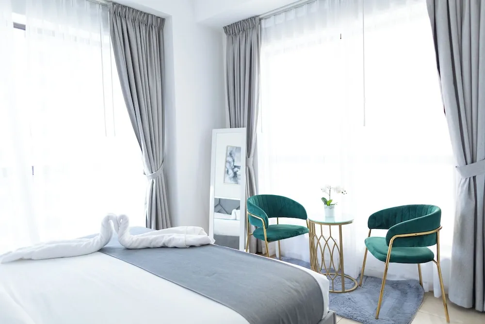 Deluxe Apart Daire, 1 Yatak Odası, Balkon, Marina Manzaralı