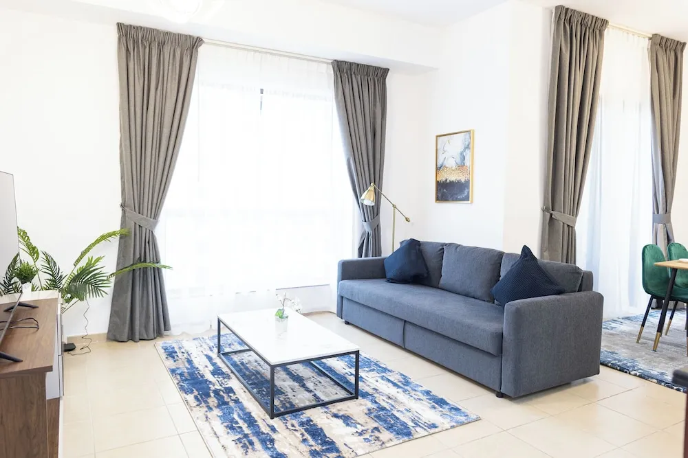 Deluxe Apart Daire, 1 Yatak Odası, Balkon, Marina Manzaralı