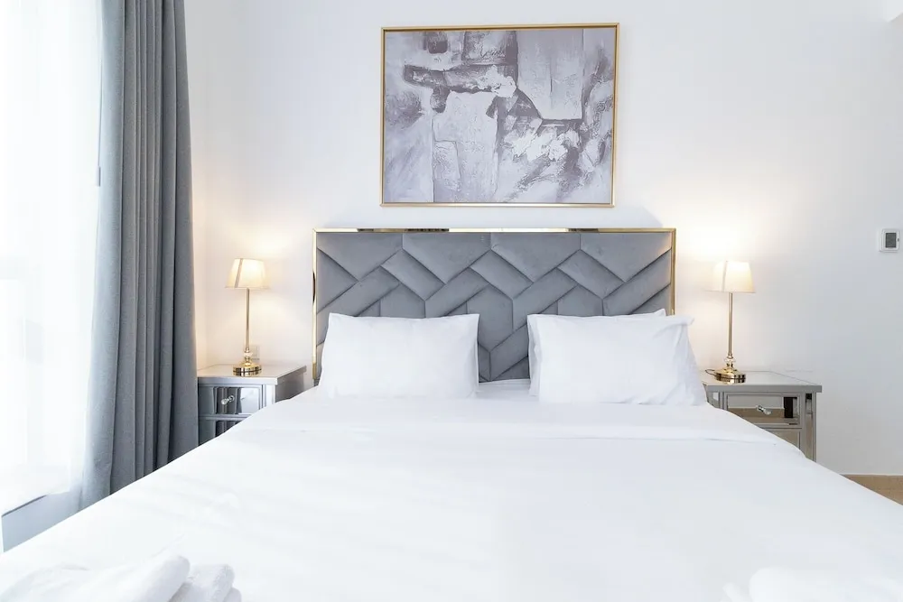 Deluxe Apart Daire, 1 Yatak Odası, Balkon, Marina Manzaralı