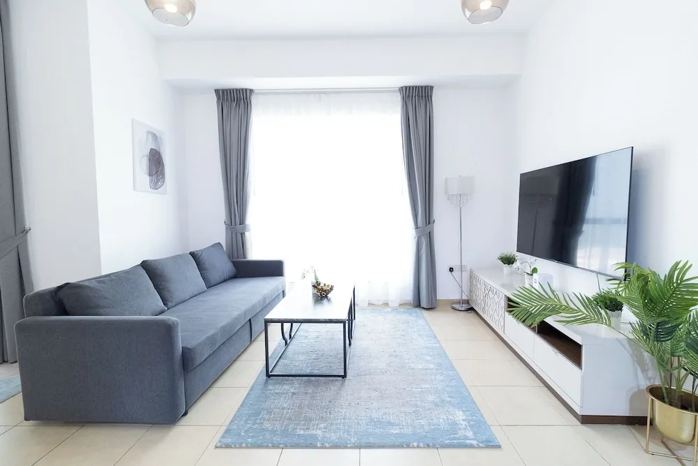 Deluxe Apart Daire, 1 Yatak Odası, Balkon, Marina Manzaralı