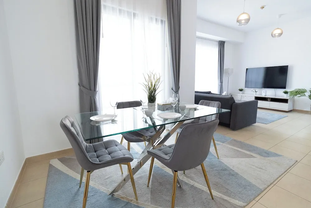Deluxe Apart Daire, 1 Yatak Odası, Balkon, Marina Manzaralı