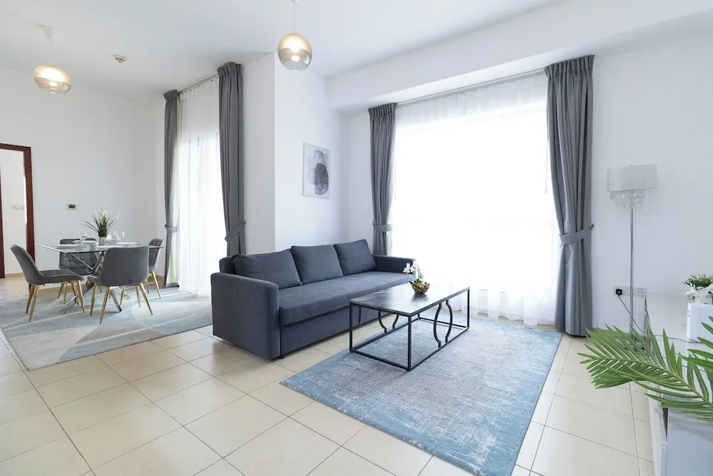 Deluxe Apart Daire, 1 Yatak Odası, Balkon, Marina Manzaralı