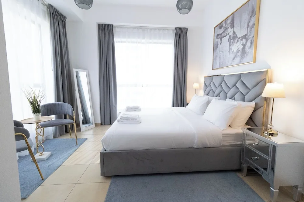 Deluxe Apart Daire, 1 Yatak Odası, Balkon, Marina Manzaralı