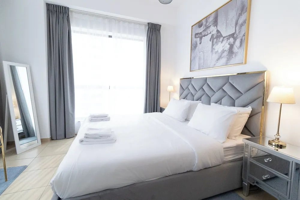 Deluxe Apart Daire, 1 Yatak Odası, Balkon, Marina Manzaralı