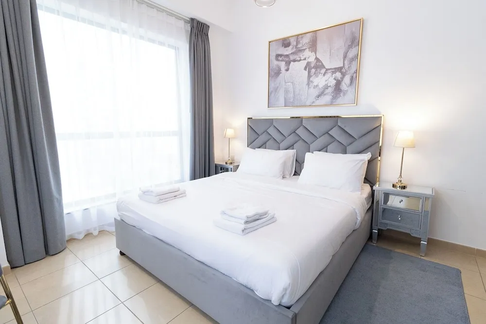 Deluxe Apart Daire, 1 Yatak Odası, Balkon, Marina Manzaralı