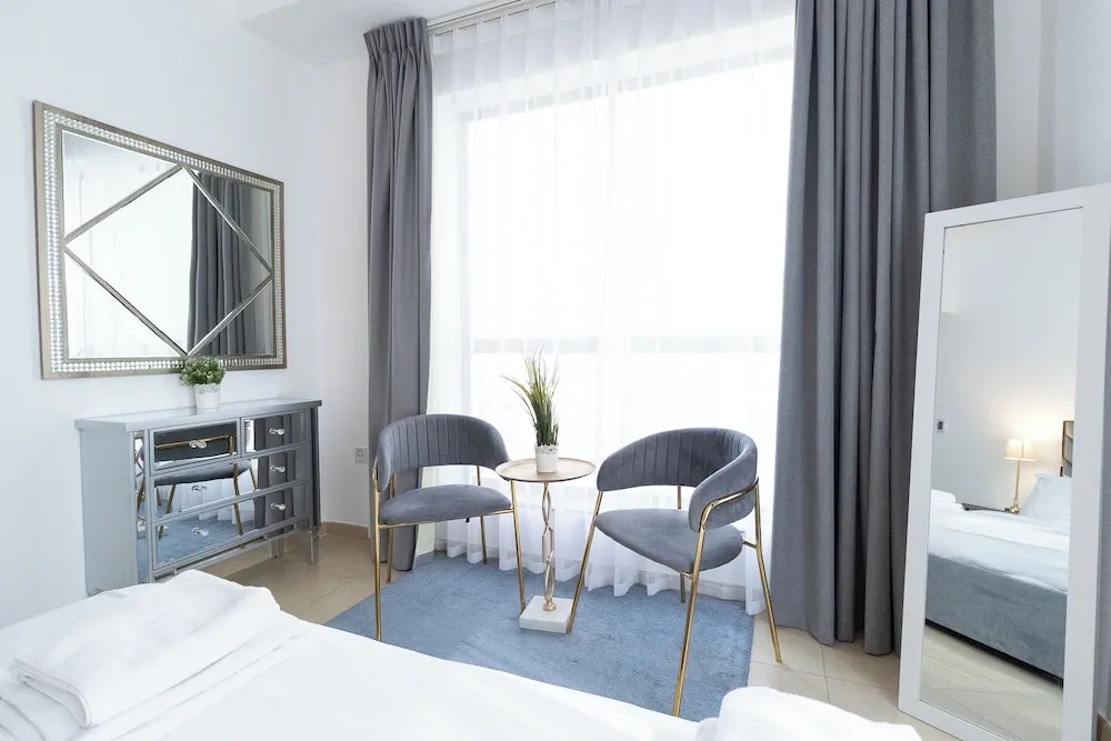 Deluxe Apart Daire, 1 Yatak Odası, Balkon, Marina Manzaralı