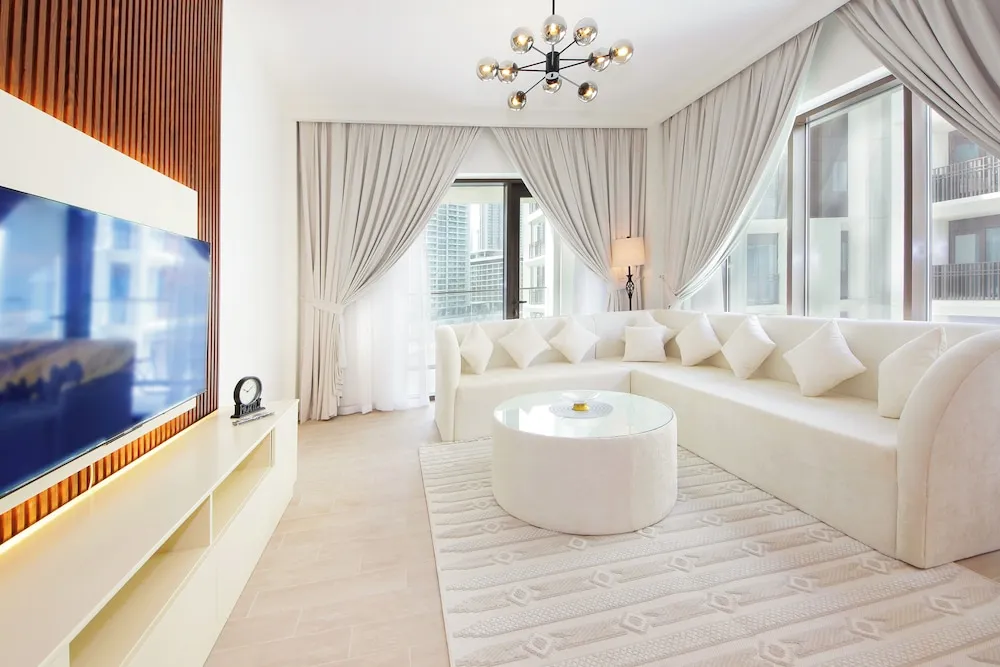 Luxury Apart Daire, Balkon, Havuz Manzaralı