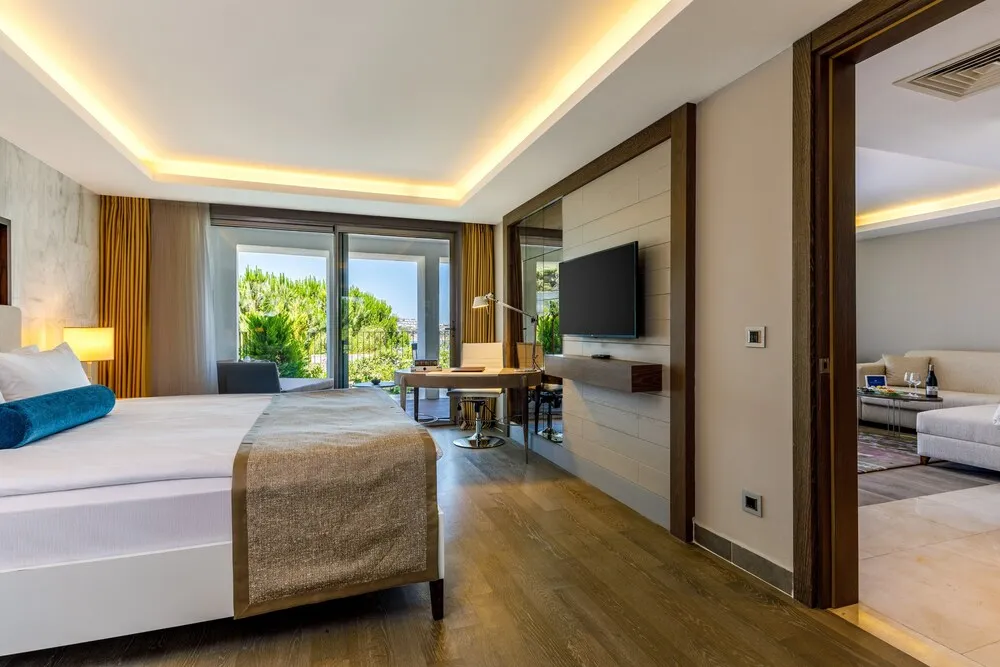 Deluxe King Room with Garden View