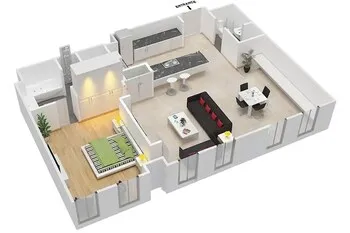 LUX The Elegant DIFC Suite