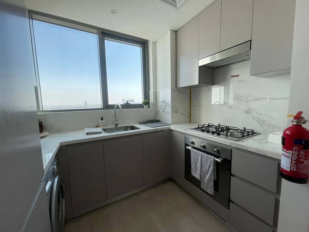 Comfort Apart Daire, Mutfak, Şehir Manzaralı