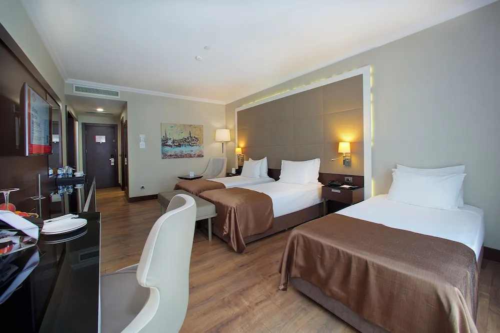 Deluxe Oda, 3 Tek Kişilik Yatak, Sigara İçilmez