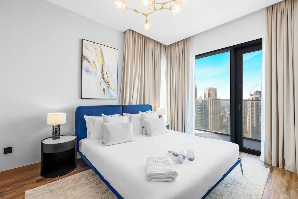 Luxury Apart Daire, 2 Yatak Odası, Sigara İçilmez, Liman Manzaralı