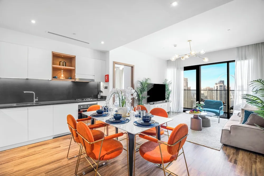 Luxury Apart Daire, 2 Yatak Odası, Sigara İçilmez, Liman Manzaralı