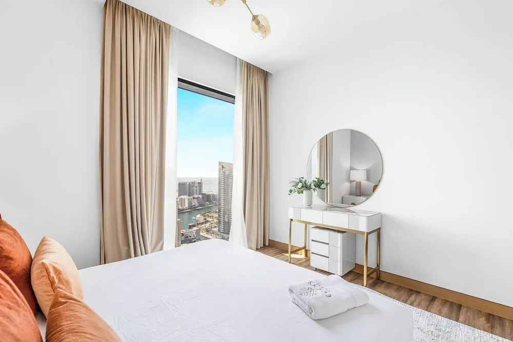 Luxury Apart Daire, 2 Yatak Odası, Sigara İçilmez, Liman Manzaralı