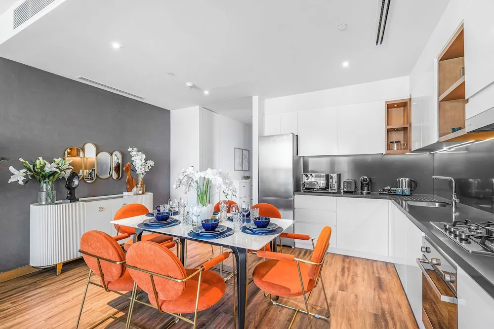 Luxury Apart Daire, 2 Yatak Odası, Sigara İçilmez, Liman Manzaralı