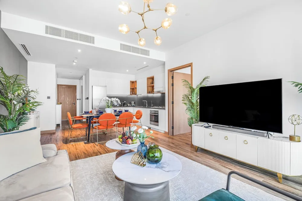 Luxury Apart Daire, 2 Yatak Odası, Sigara İçilmez, Liman Manzaralı