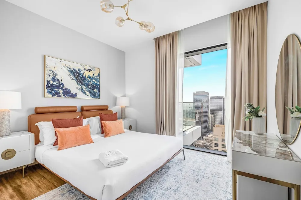 Luxury Apart Daire, 2 Yatak Odası, Sigara İçilmez, Liman Manzaralı