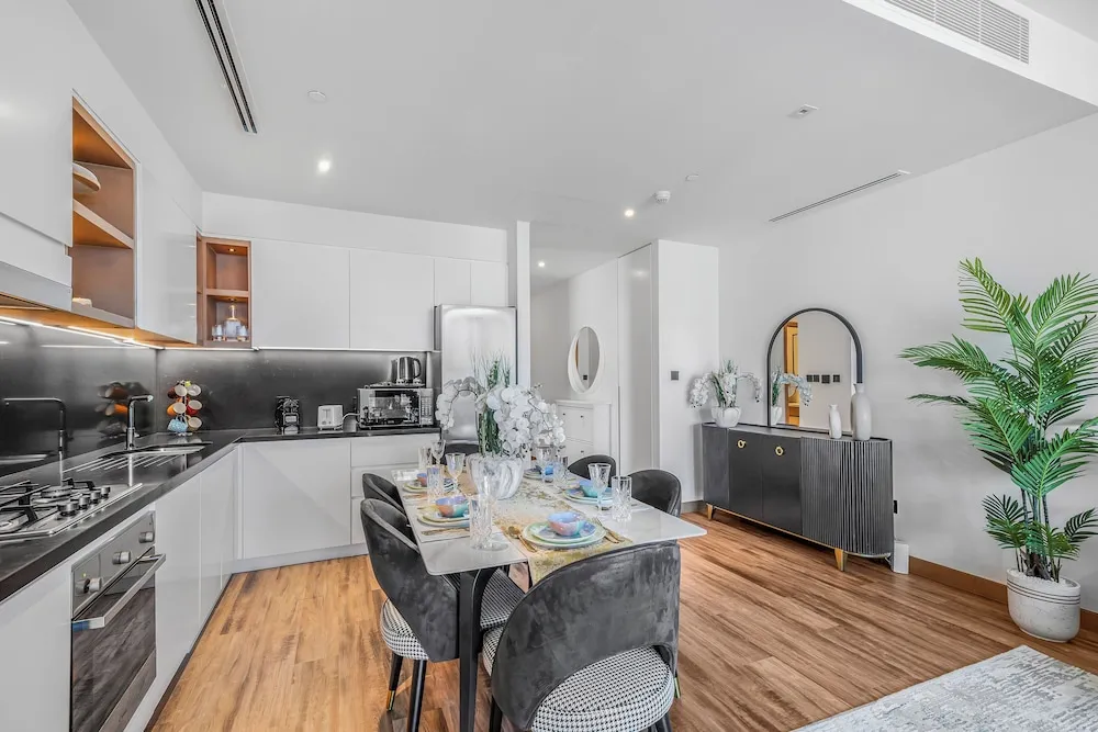 Luxury Apart Daire, 2 Yatak Odası, Sigara İçilmez, Marina Manzaralı