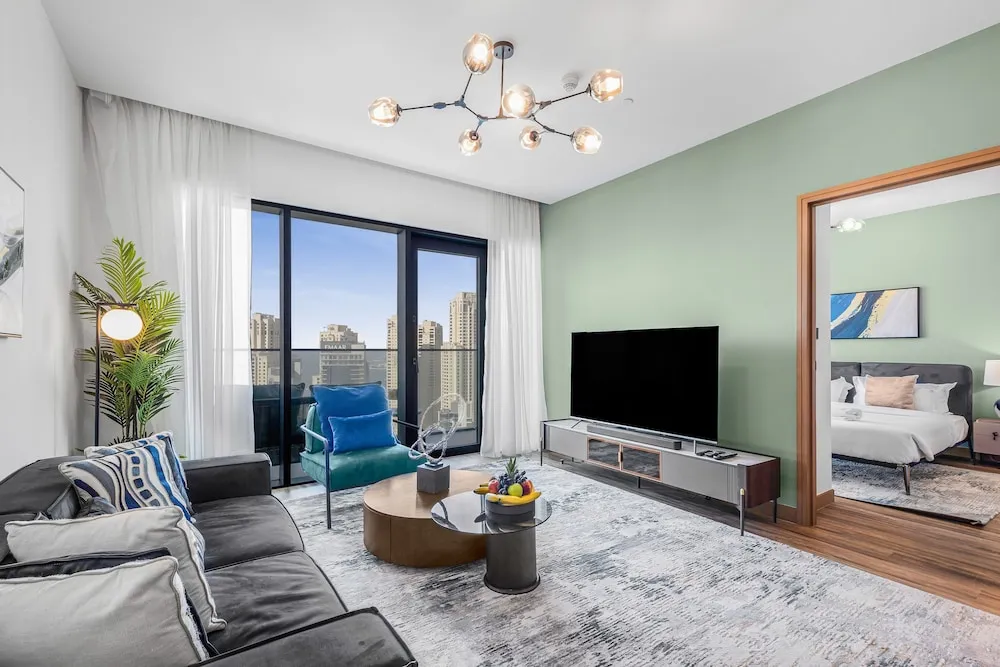 Luxury Apart Daire, 2 Yatak Odası, Sigara İçilmez, Marina Manzaralı