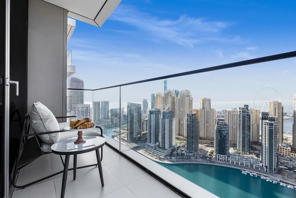 Luxury Apart Daire, 2 Yatak Odası, Sigara İçilmez, Marina Manzaralı