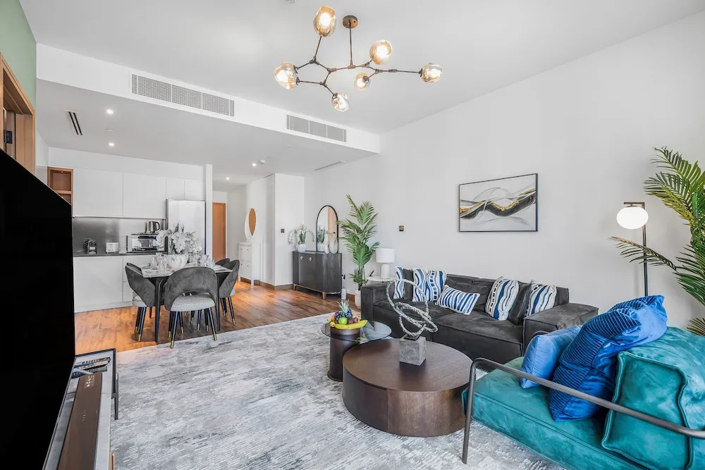 Luxury Apart Daire, 2 Yatak Odası, Sigara İçilmez, Marina Manzaralı