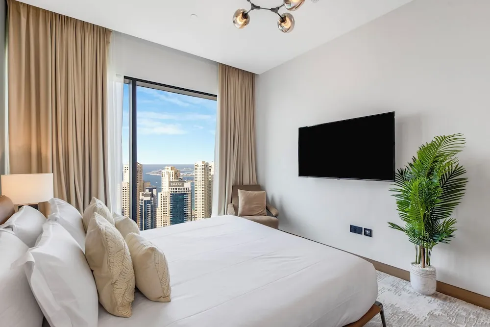 Luxury Apart Daire, 3 Yatak Odası, Sigara İçilmez, Marina Manzaralı
