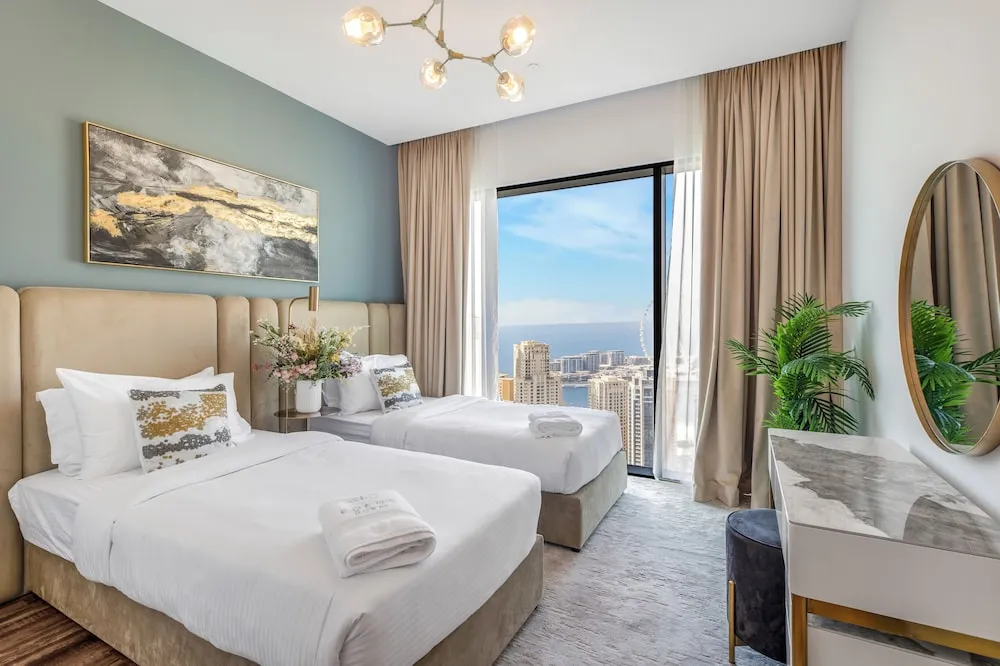 Luxury Apart Daire, 3 Yatak Odası, Sigara İçilmez, Marina Manzaralı