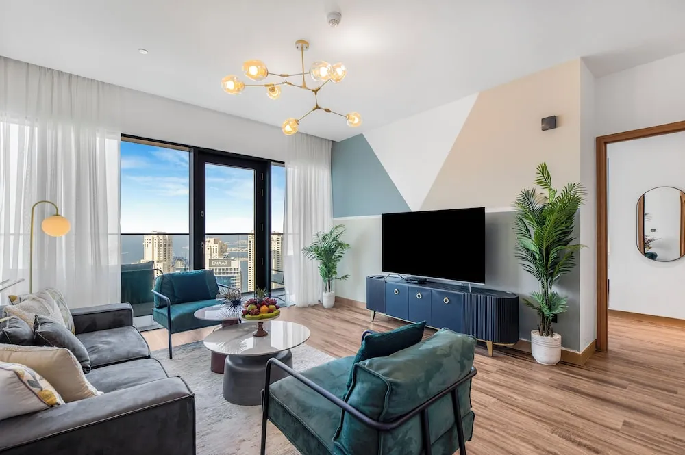 Luxury Apart Daire, 3 Yatak Odası, Sigara İçilmez, Marina Manzaralı