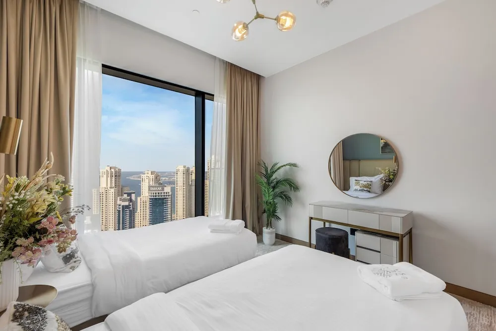 Luxury Apart Daire, 3 Yatak Odası, Sigara İçilmez, Marina Manzaralı