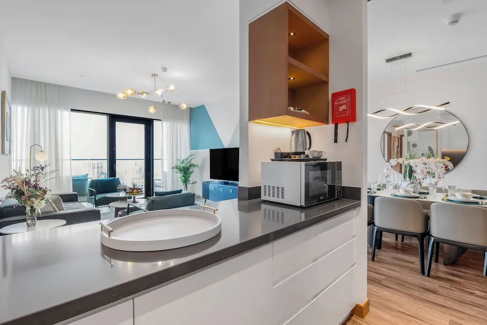 Luxury Apart Daire, 3 Yatak Odası, Sigara İçilmez, Marina Manzaralı