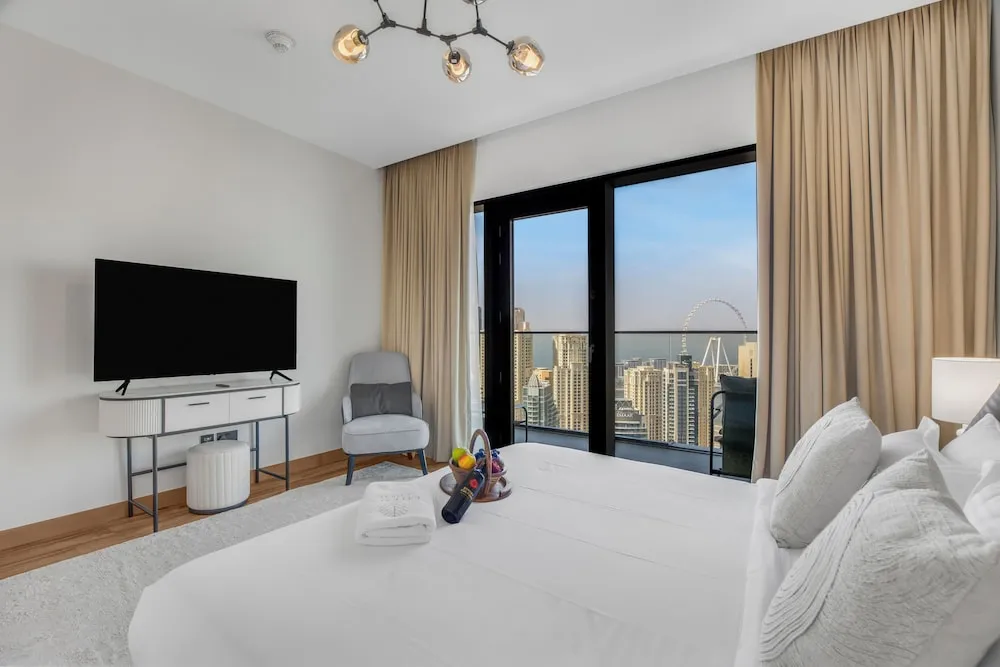 Luxury Apart Daire, 3 Yatak Odası, Sigara İçilmez, Marina Manzaralı