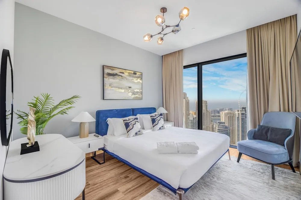 Luxury Apart Daire, 3 Yatak Odası, Sigara İçilmez, Marina Manzaralı