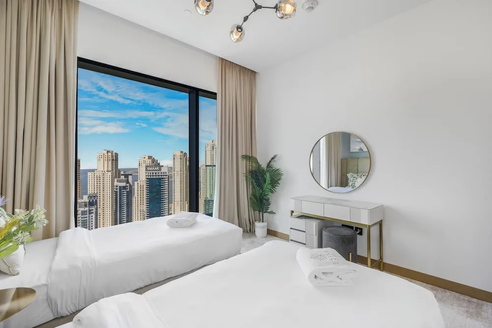Luxury Apart Daire, 3 Yatak Odası, Sigara İçilmez, Marina Manzaralı